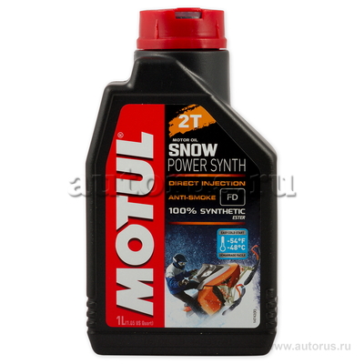 Масло моторное 2T Motul Snowpower синтетическое 1 л 108209