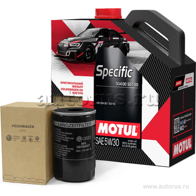 Масло моторное Motul Specific 504.00/507.00 VW 5W30 5 л 109364