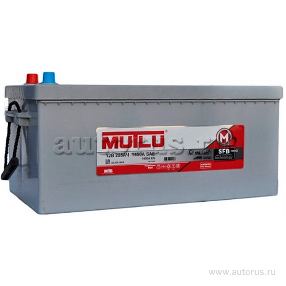 Аккумулятор MUTLU SFB 225 А/ч 725 101 145 L+ EN A 518x273x242 MF72540 D6.225.140.B