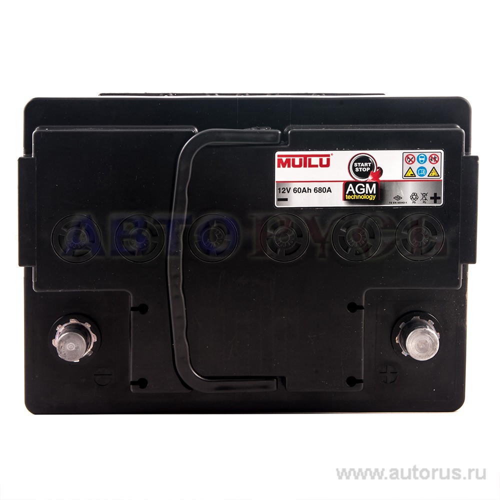 Аккумулятор MUTLU Start-Stop Plus 60 А/ч обратная R+ EN 680A 242x175x190 LS2-60AGM AGM.L2.60.068.A