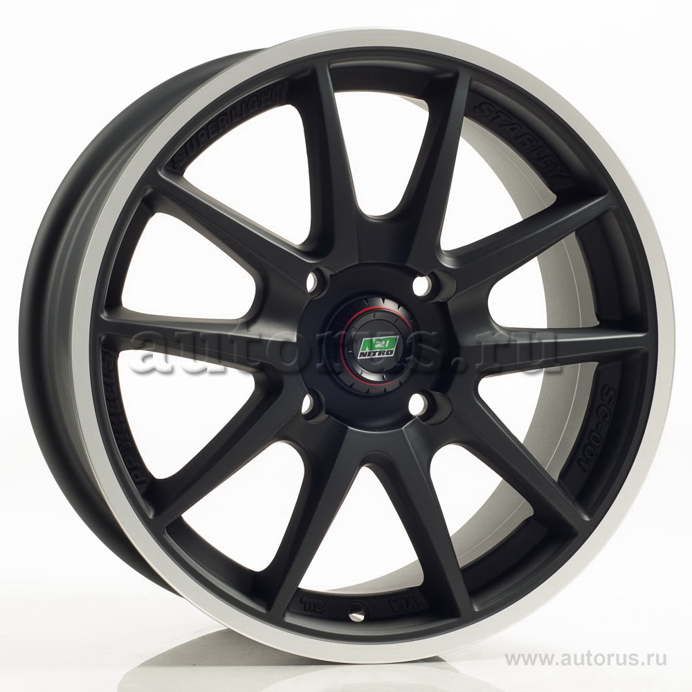 Диск литой R14 6J 4x100/73.1 ET35 N2O Y969 MBLP (carbon) 41026386