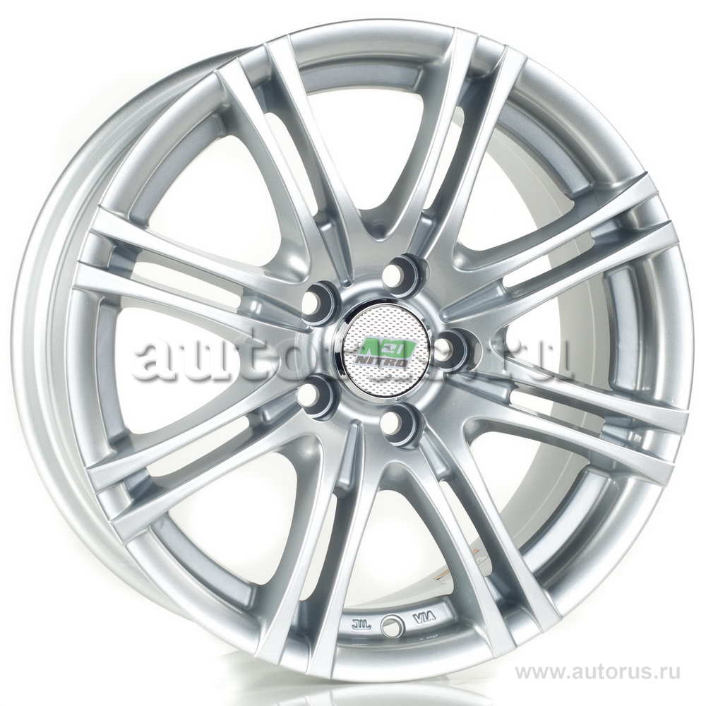 Диск литой R14 6J 5x100/57.1 ET38 N2O Y3153 Silver 41026597