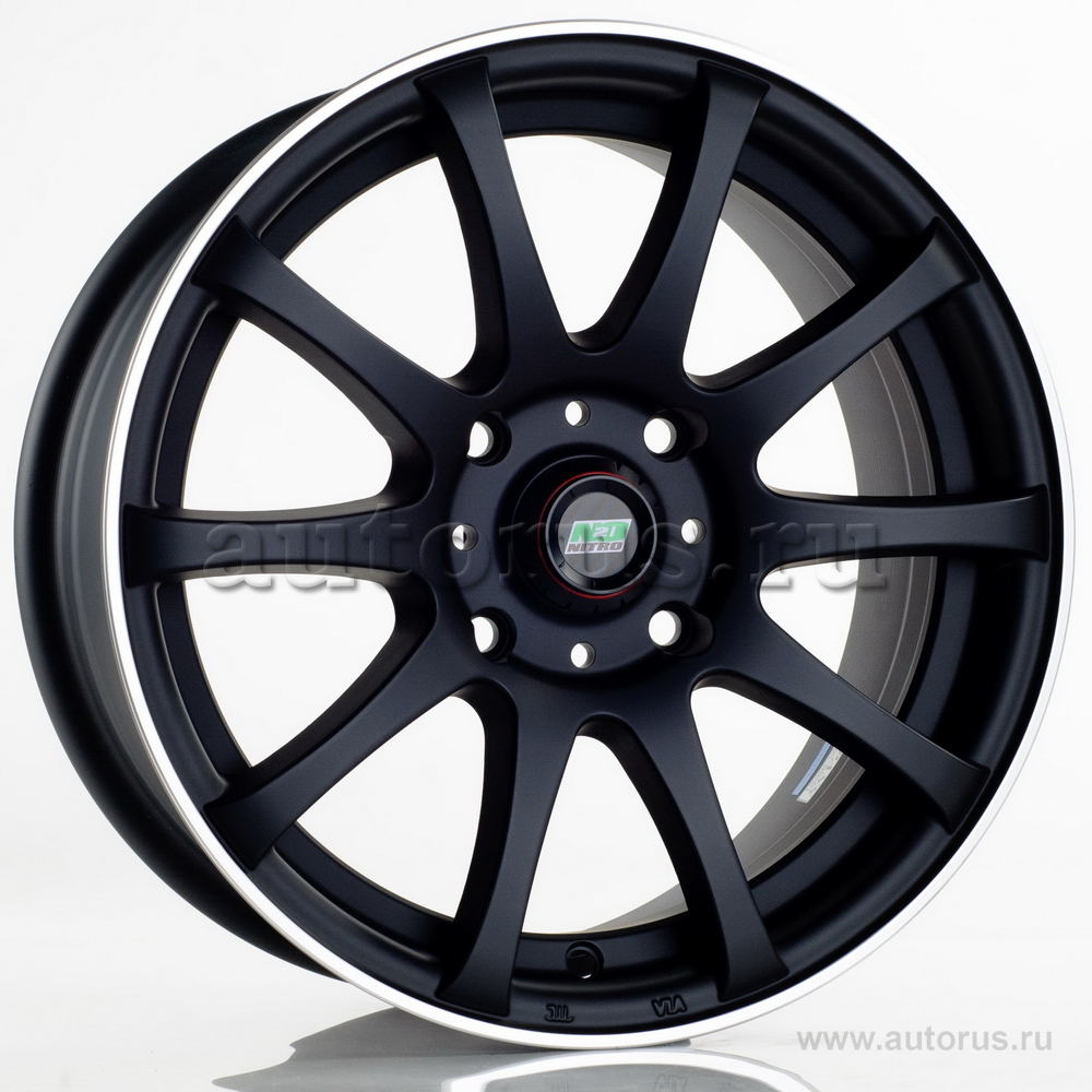 Диск литой R15 6.5J 4x114.3/73.1 ET40 N2O Y355 MBLP (carbon) 41026718