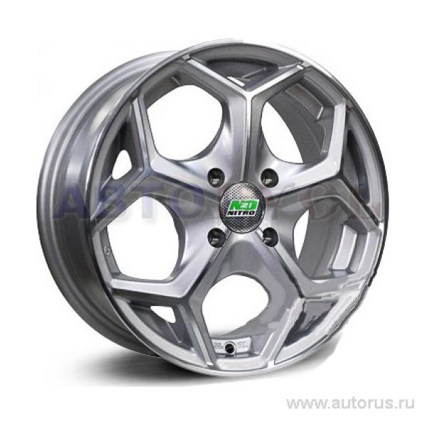 Диск литой R14 6J 4x100/60.1 ET43 N2O Y741 Silver 41026995