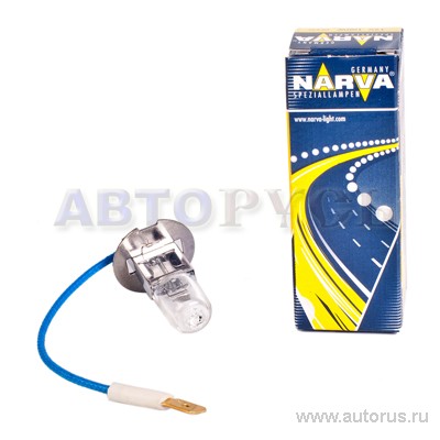 Лампа 12V H3 100W NARVA Rally 1 шт. картон 48351