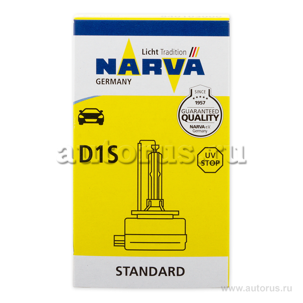 Лампа ксеноновая D1S NARVA 1 шт. 84010