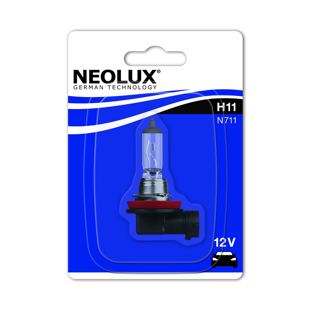Лампа 12V H11 55W PGJ19-2 NEOLUX Standart блистер N711-01B