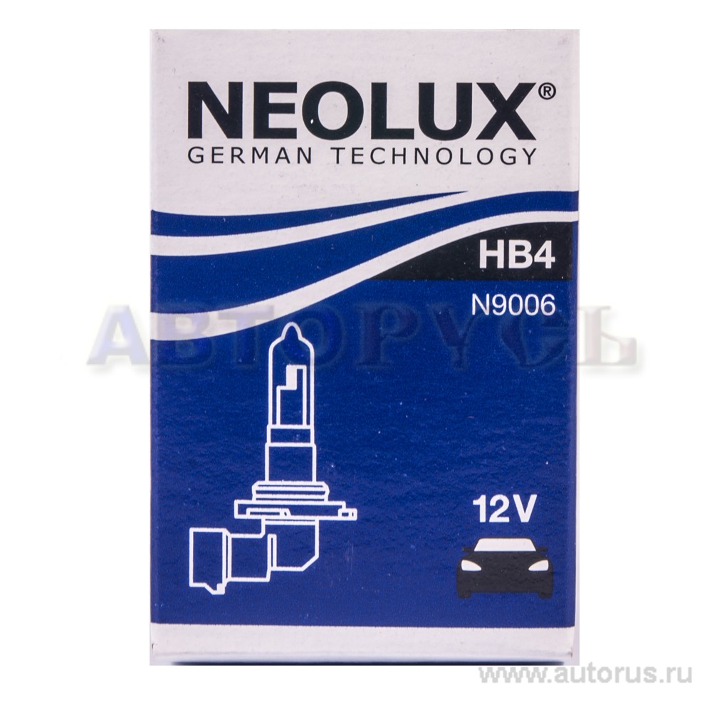 Лампа 12V HB4 51W P22d NEOLUX Standart 1 шт. картон N9006