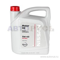 Масло моторное NISSAN Motor Oil 5W40 синтетическое 5 л KE900-90042R