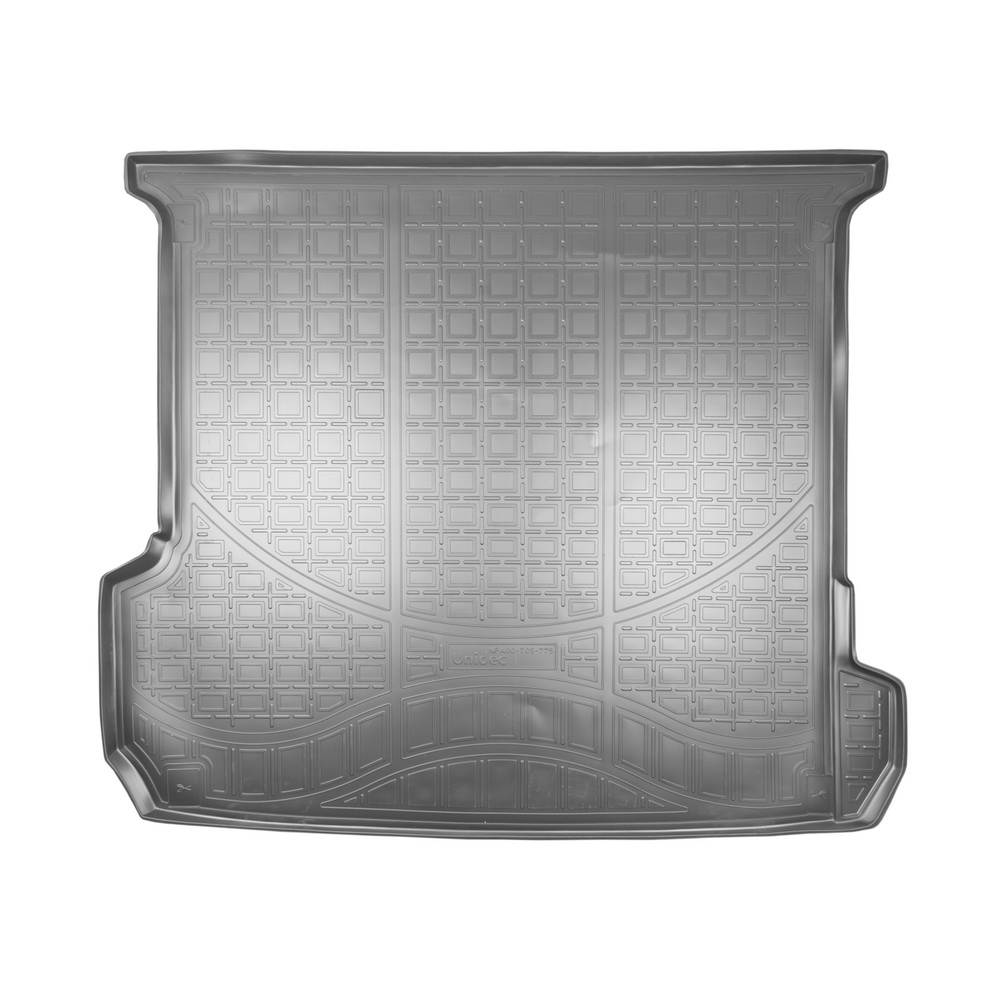 Коврик в багажник полиуретан NORPLAST AUDI Q7, 4M, 2015- 7 мест, сложенный 3 ряд черный 1 шт. NPA00-T05-775