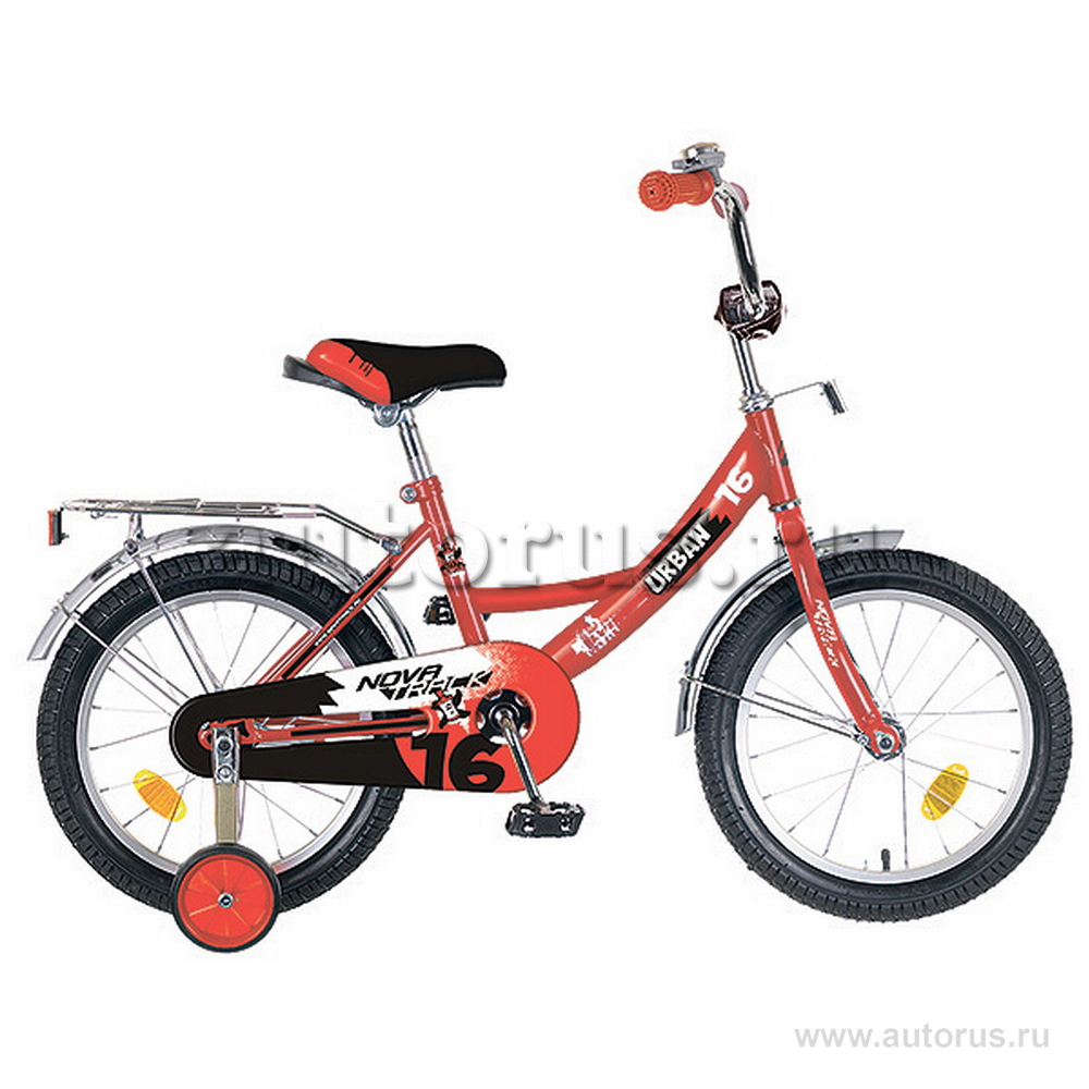 Велосипед 12 детский Novatrack Urban (2020) количество скоростей 1 рама сталь 8,5 красный