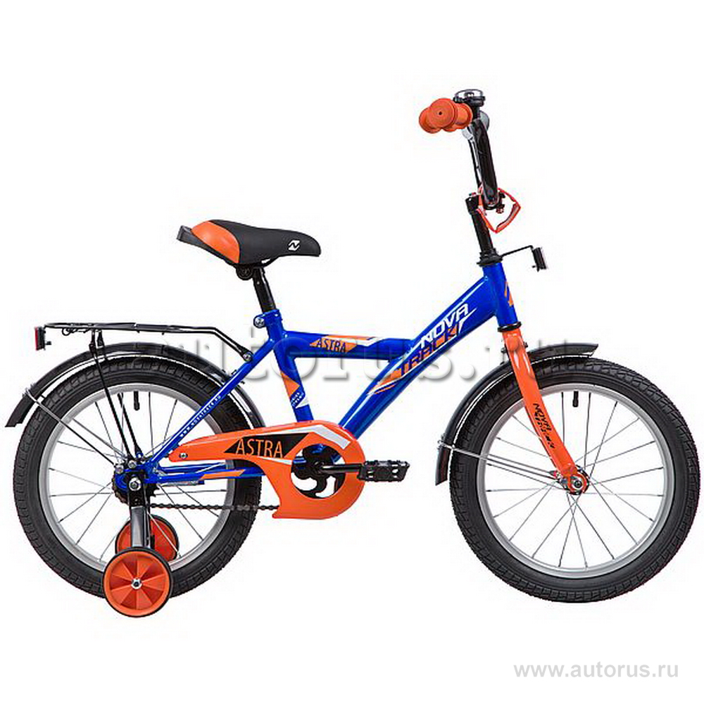 Велосипед 16 детский Novatrack Astra (2019) количество скоростей 1 рама сталь синий