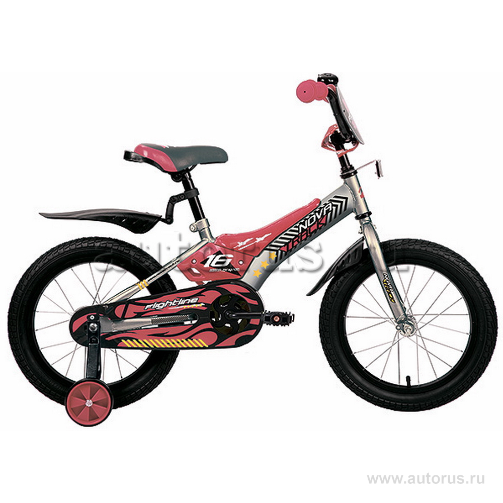 Велосипед 20 детский Novatrack Flightline (2020) количество скоростей 1 рама сталь 12 серый