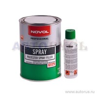 Шпатлевка жидкая 1.2кг Novol Spray 1201