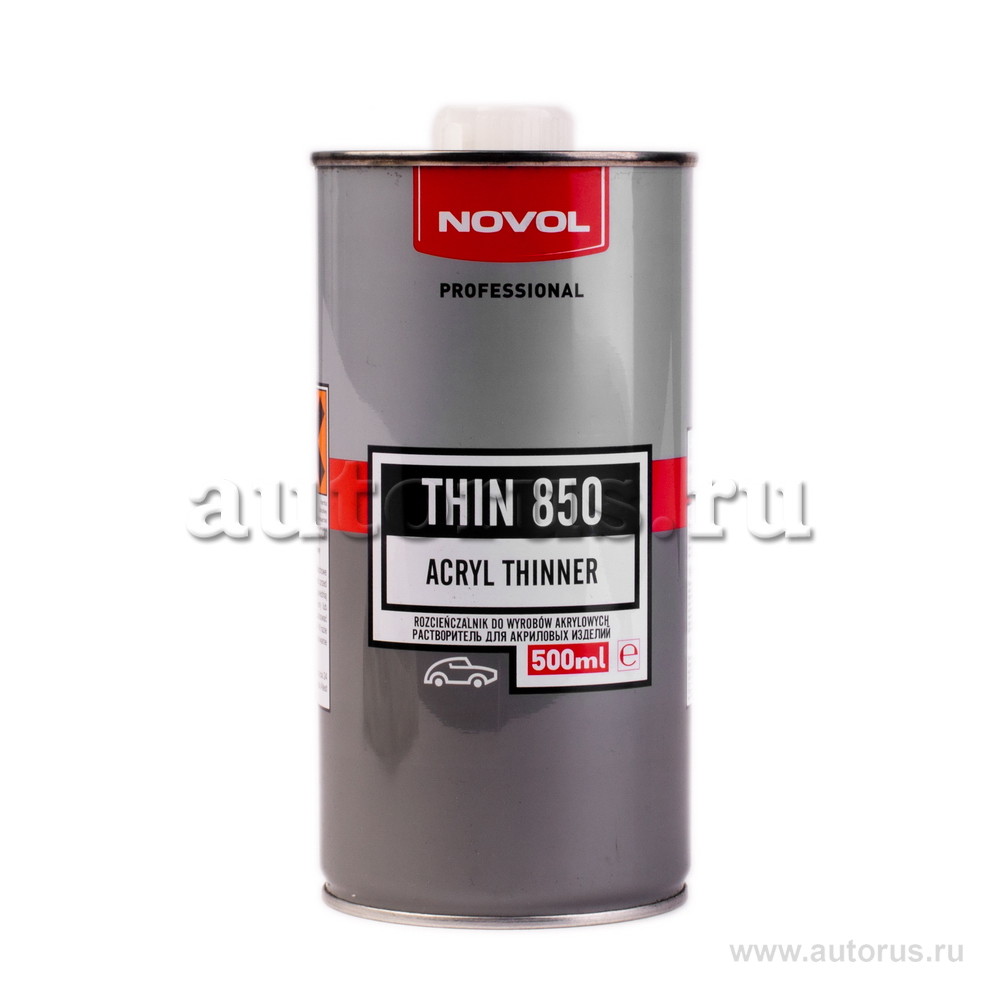 Разбавитель для акриловых продуктов 0,5л Novol THIN 850