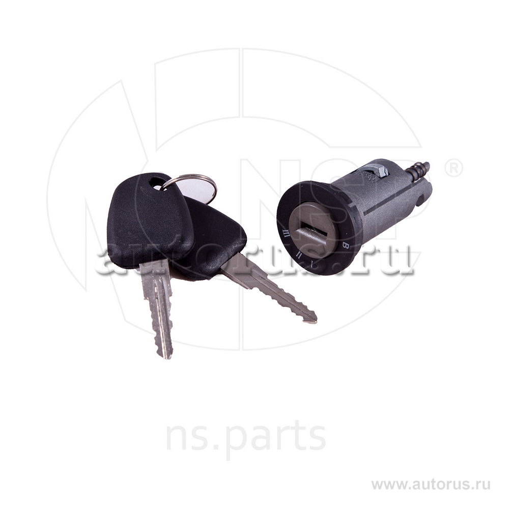 Комплект личинок замков автомобиля (с ключами) DAEWOO Nexia NSP NSP0195710800
