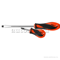 Отвертка стержневая шлицевая BASIC, SL10х200 мм OMBRA 501020
