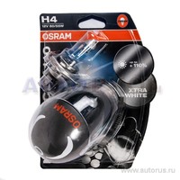 Лампа 12V H4 60/55W P43t OSRAM NIGHT RACER 110 2 шт. блистер 64193NR1-02B