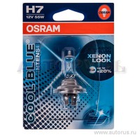 Лампа 12V H7 55W PX26d OSRAM COOL BLUE INTENSE 1 шт. блистер 64210CBI-01B