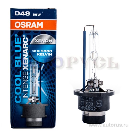 Лампа ксеноновая 12V D4S 35W P32d-5 OSRAM XENARC COOL BLUE INTENSE 1 шт. картон 66440CBI