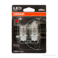 Лампа светодиодная 12V W21W 1,5W W3x16d OSRAM LEDRIVING 2 шт. блистер 7905R-02B