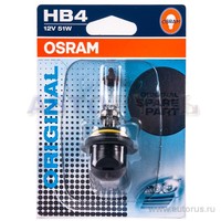 Лампа 12V HB4 51W P22d OSRAM ORIGINAL LINE 1 шт. блистер 9006-01B