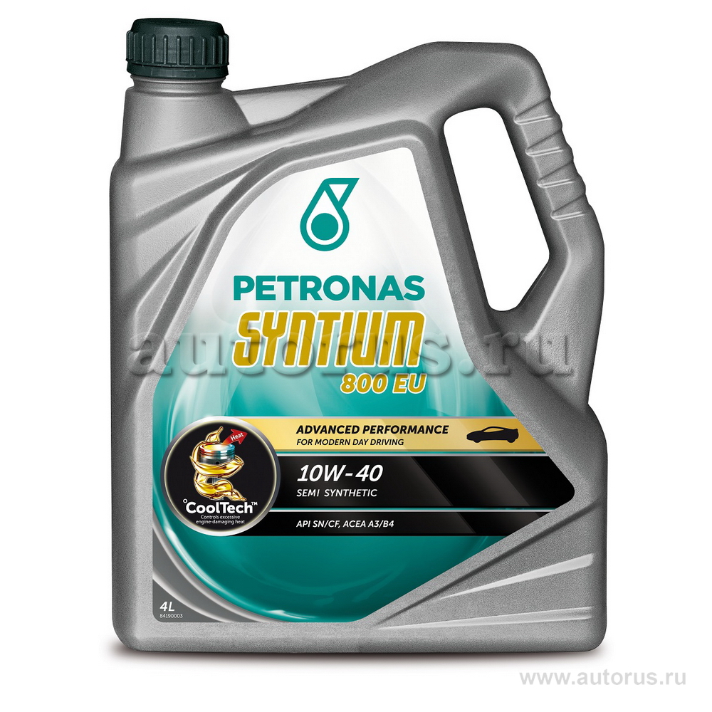 Масло моторное Petronas Syntium 800 EU 10W40 полусинтетическое 4 л 18024019