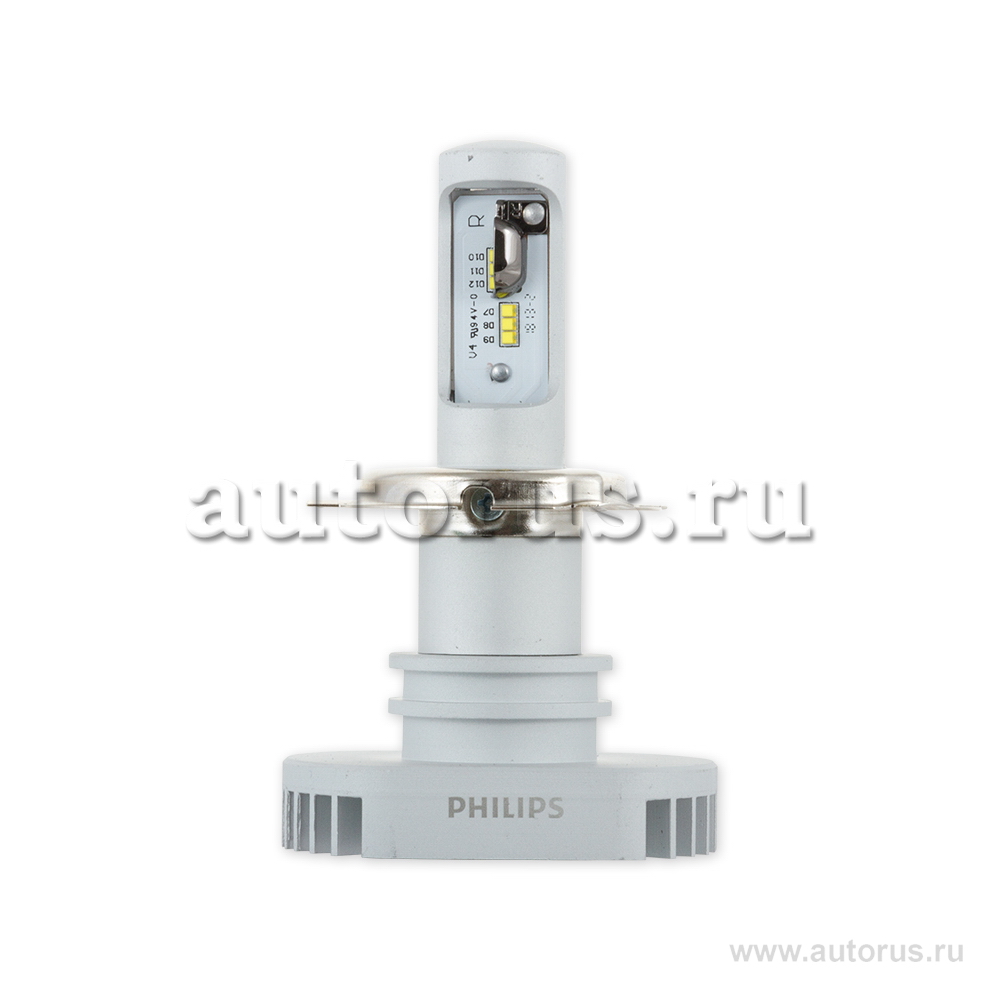 Лампа светодиодная 12V H4 1W PHILIPS LED 2 шт. картон 11342ULWX2