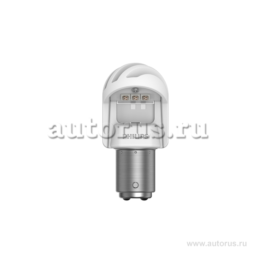 Лампа светодиодная 12V P21/5W 21/5W PHILIPS LED RED 2 шт. блистер 11499XURX2