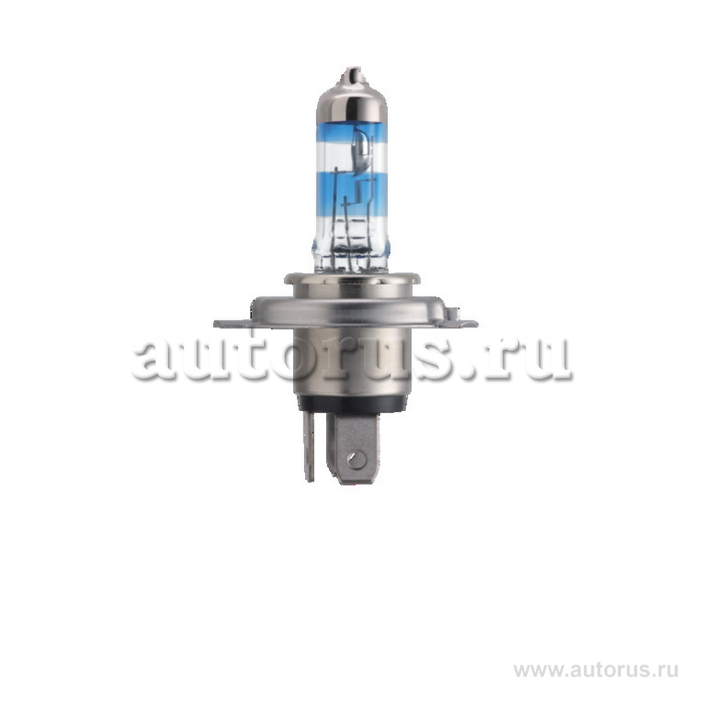 Лампа 12V H4 60/55W +150% PHILIPS RacingVision 1 шт. блистер 12342RVB1