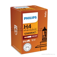 Лампа 12V H4 100/90W PHILIPS 1 шт. картон 12569RAC1