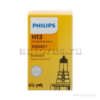 Лампа 12V H13 60/55W PHILIPS 1 шт. картон 9008С1