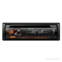 Автомагнитола PIONEER DEH-S120UBA, 4x50вт,USB/MP3/CD/Android ,оранж.подсв.
