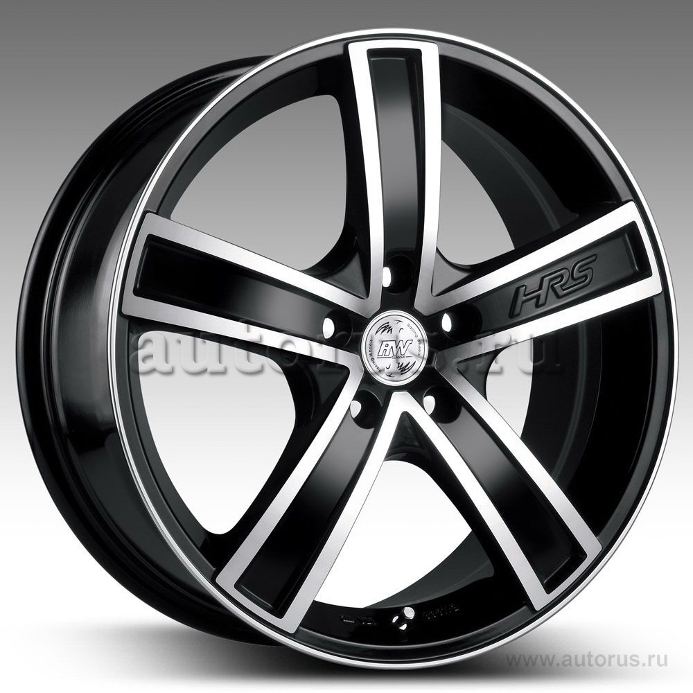 Диск литой R18 7.5J 5x100/73.1 ET25 RACING WHEELS Classic H-412 BK F/P 85620582981