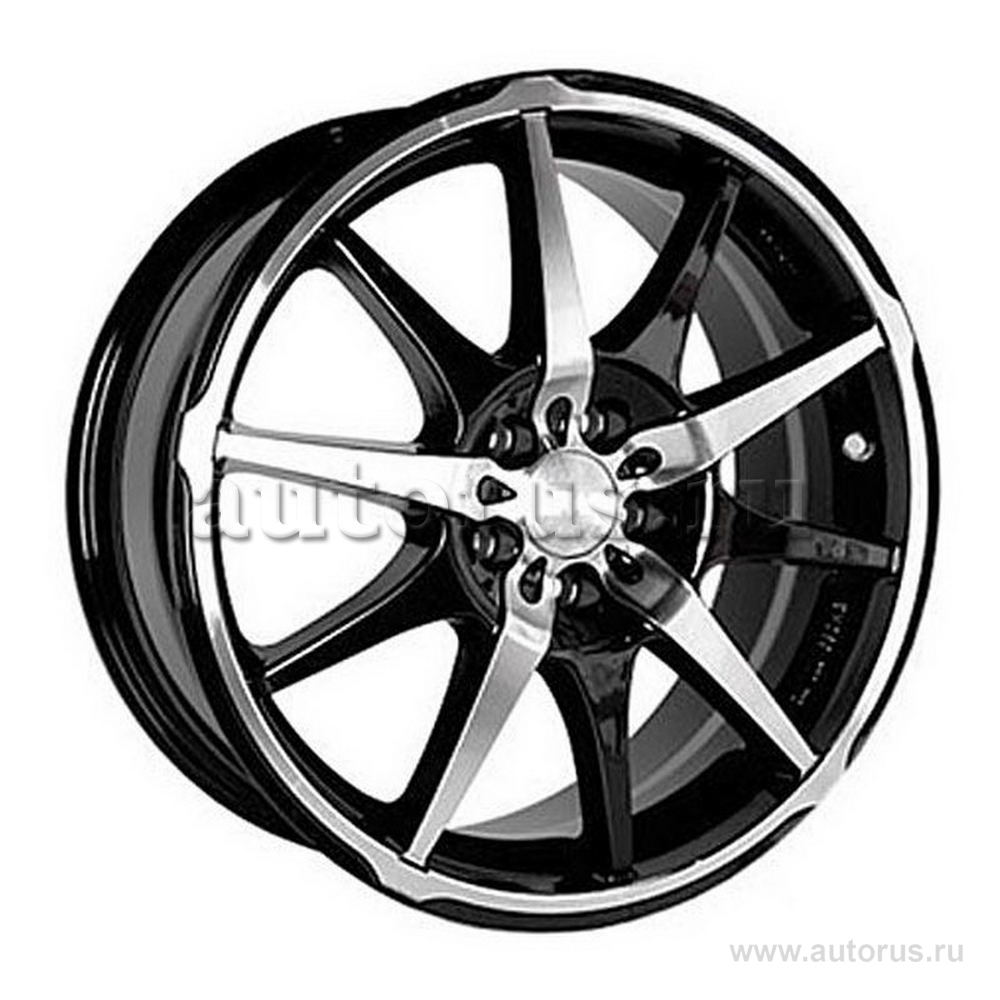 Диск литой R15 6.5J 4x98/58.6 ET40 RACING WHEELS Classic H-415 BK F/P 85753679250