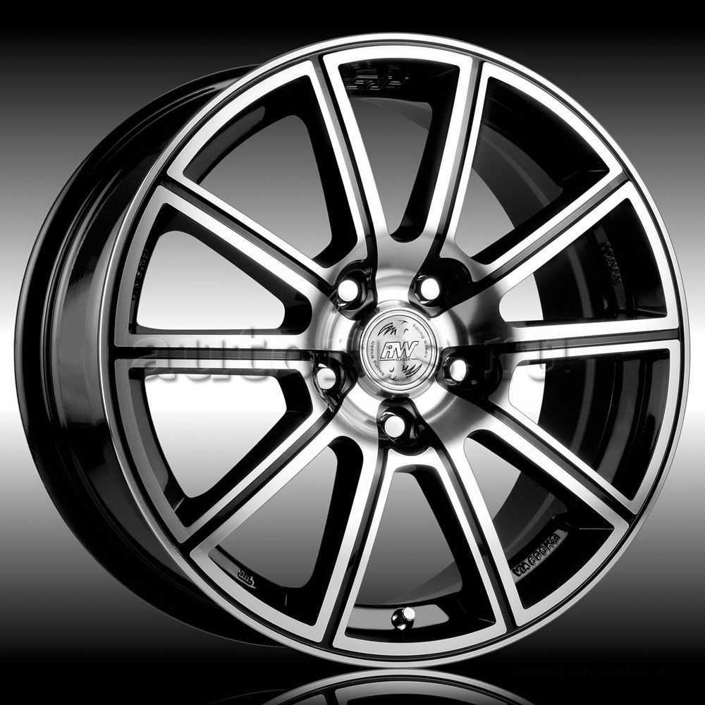 Диск литой R15 6.5J 4x98/58.6 ET40 RACING WHEELS Classic H-423 BK F/P 85753687254