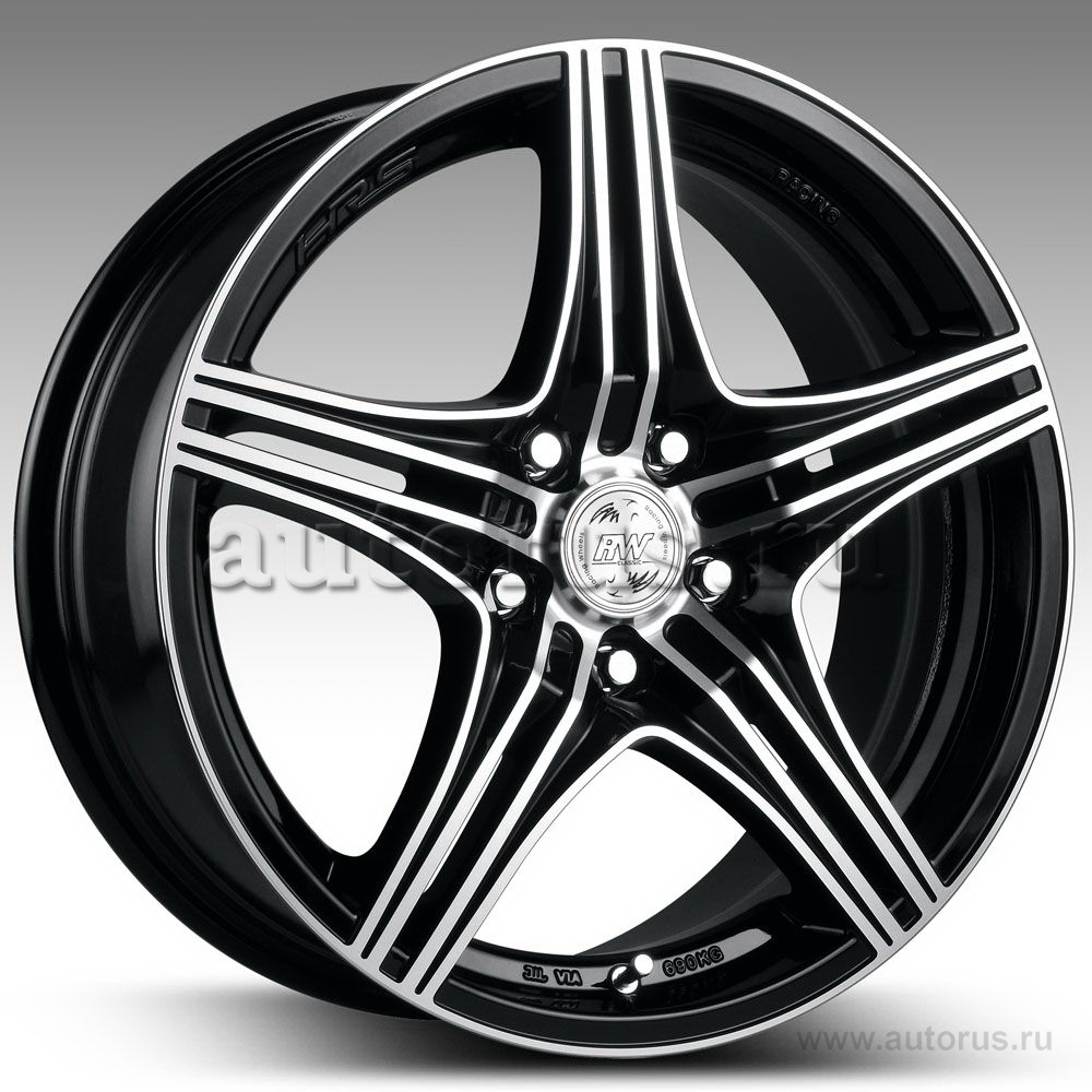 Диск литой R14 6J 4x98/58.6 ET38 RACING WHEELS Classic H-464 BK F/P 85753703262