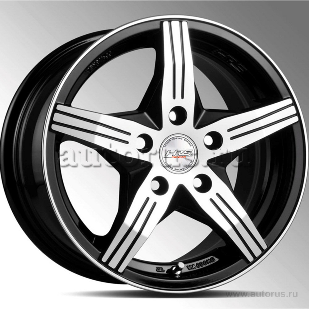 Диск литой R16 7J 5x100/73.1 ET40 RACING WHEELS Classic H-458 BK F/P 85756824369