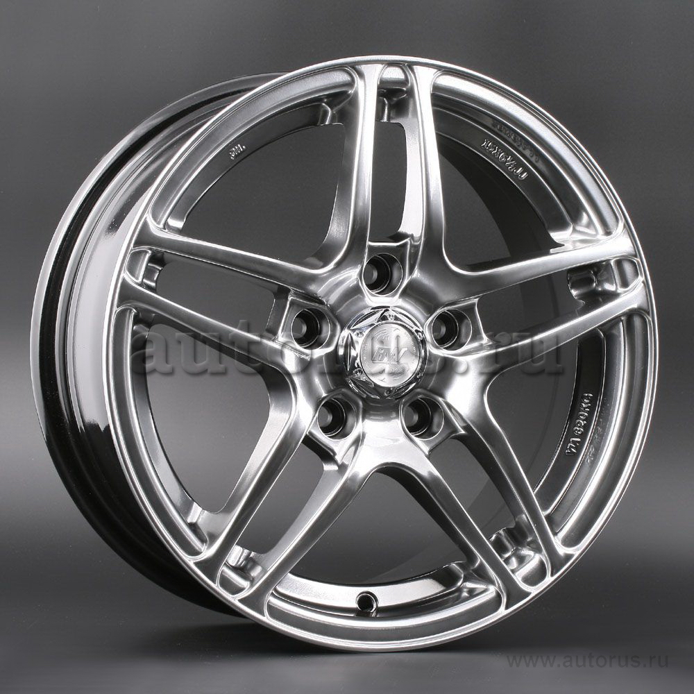 Диск литой R15 6.5J 5x112/66.6 ET40 RACING WHEELS Classic H-109 TI HP 85824839135