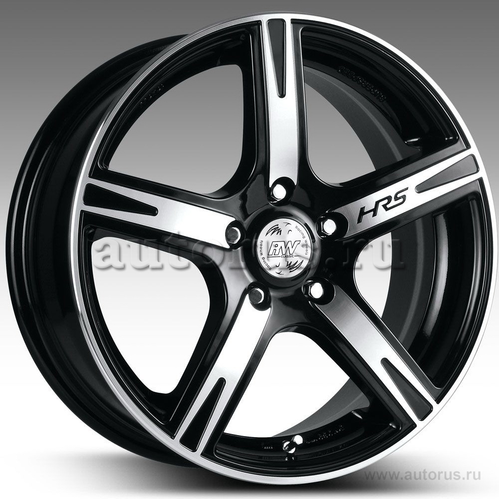 Диск литой R16 7J 5x110/65.1 ET40 RACING WHEELS Classic H-372 BK F/P 85825764313