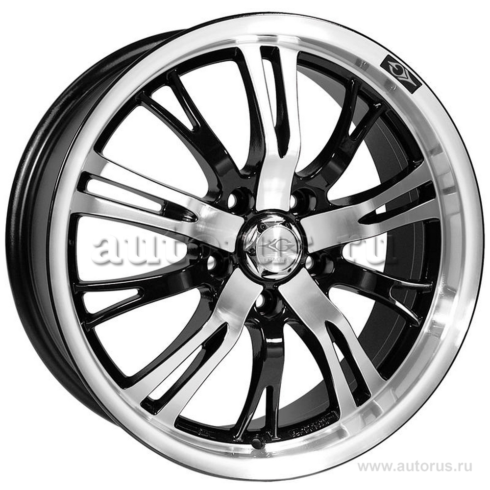 Диск литой R16 7J 5x114.3/73.1 ET40 RACING WHEELS Classic H-380 BK F/P 85825764693