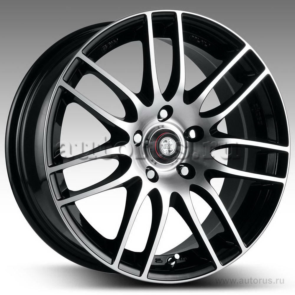 Диск литой R16 7J 5x114.3/67.1 ET35 RACING WHEELS Classic H-478 BK F/P 85825872351