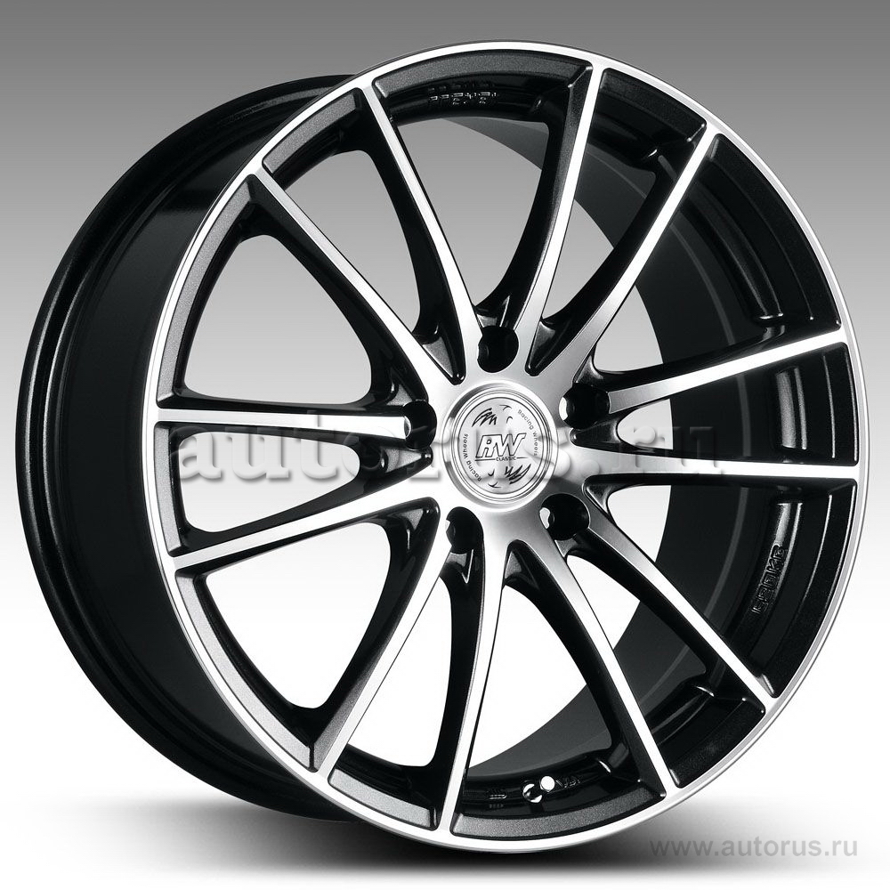 Диск литой R18 8J 5x114.3/67.1 ET45 RACING WHEELS Classic H-498 BK F/P 85825910413