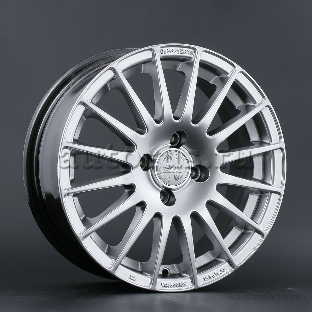 Диск литой R15 6.5J 4x100/67.1 ET40 RACING WHEELS Classic H-305 HS HP 85878205217