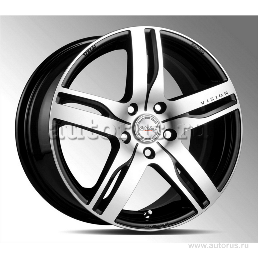 Диск литой R15 6.5J 4x100/67.1 ET40 RACING WHEELS Classic H-459 BK F/P 85878788063