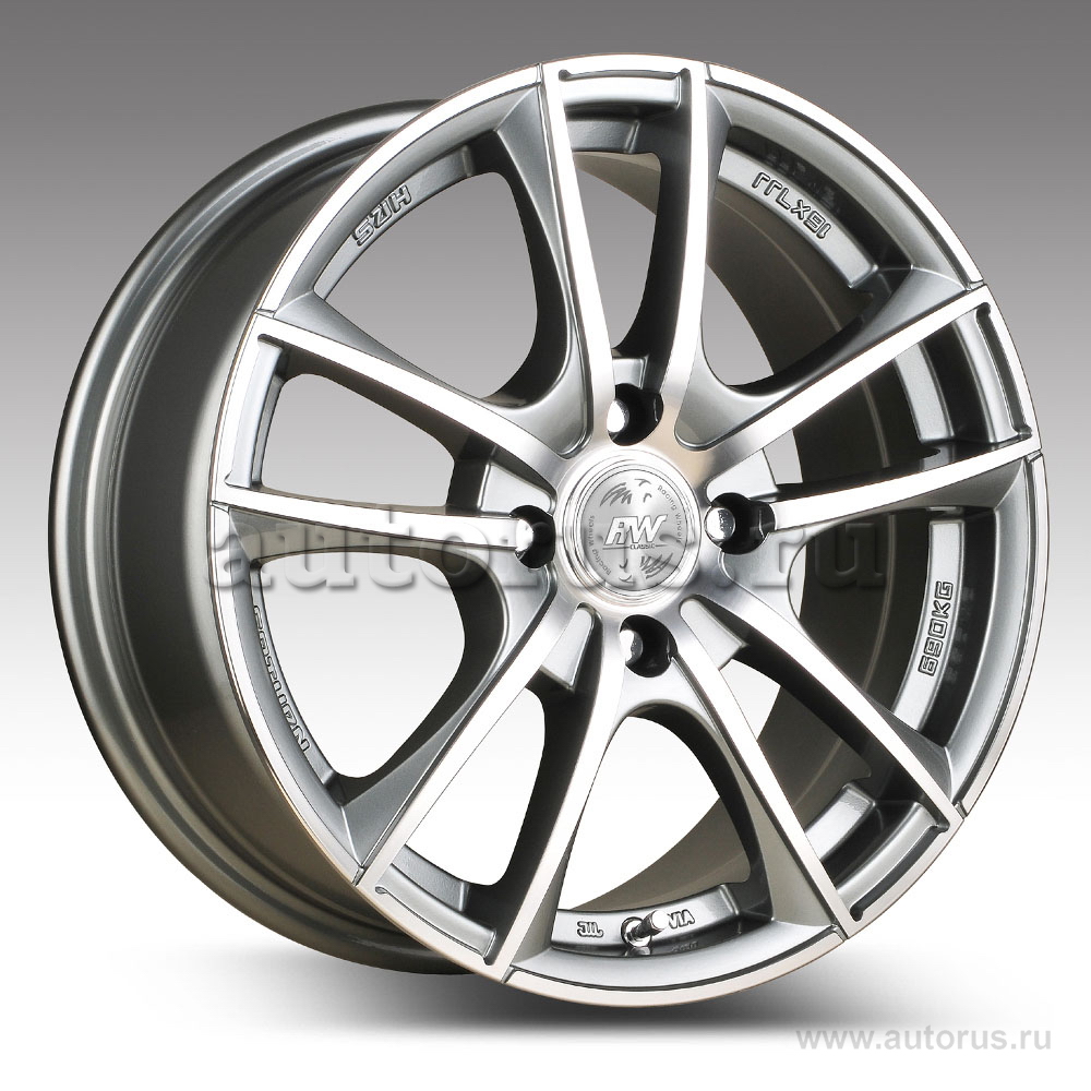 Диск литой R15 6.5J 5x114.3/67.1 ET40 RACING WHEELS Classic H-505 SDS F/P 85878923961