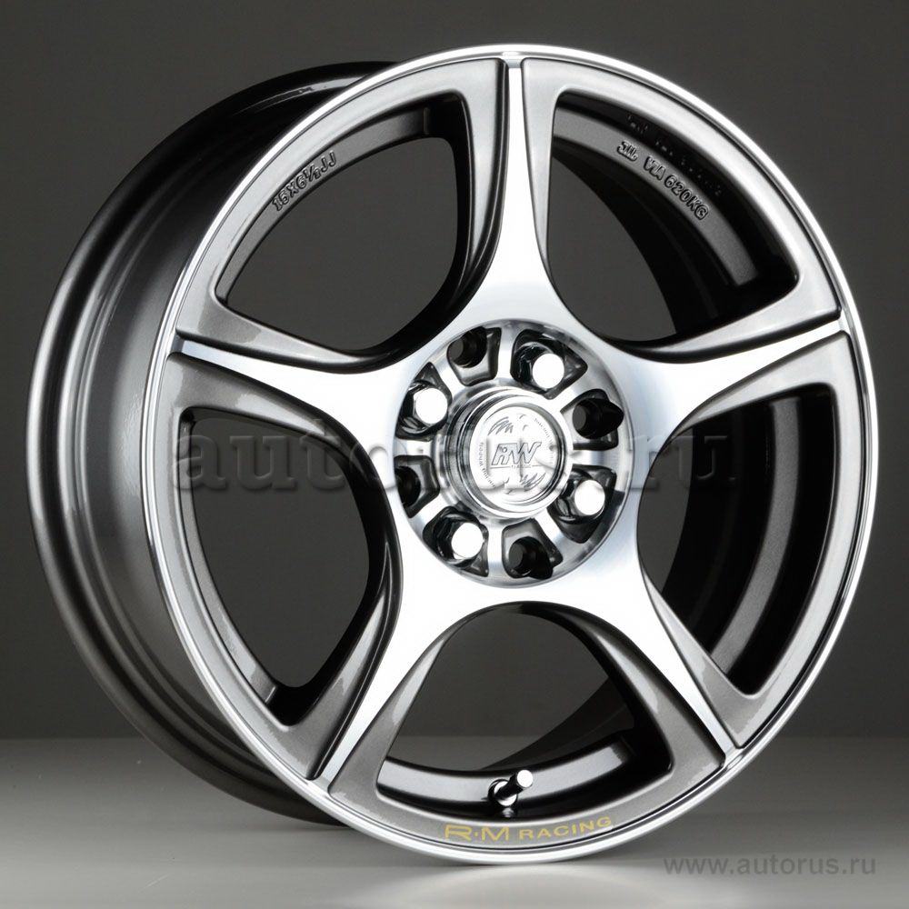 Диск литой R15 6.5J 8x98/67.1 ET40 RACING WHEELS Classic H-215 GM F/P 85937700249