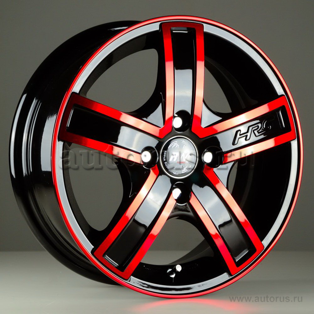 Диск литой R16 7J 5x108/67.1 ET40 RACING WHEELS Classic H-412 BK-ORD F/P 85938388973