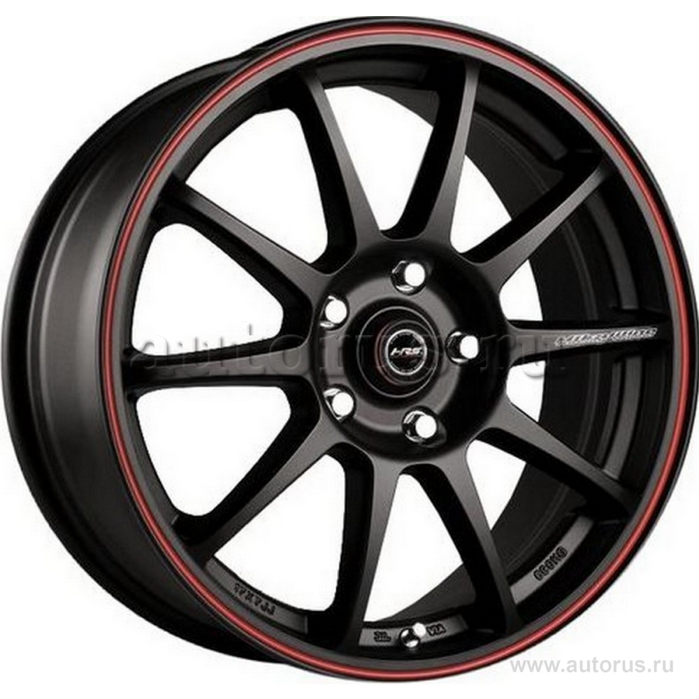 Диск литой R16 7J 5x108/67.1 ET40 RACING WHEELS Classic H-422 BK-LRD 86001323080