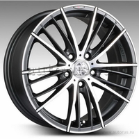 Диск литой R16 7J 5x100/57.1 ET38 RACING WHEELS Classic H-466 BK F/P 86001464094